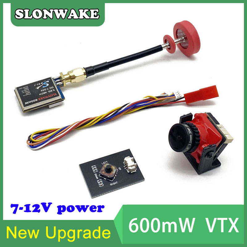 Drone Receiver - 5.8g 48ch 600mw ajustável VTX-CAM fpv