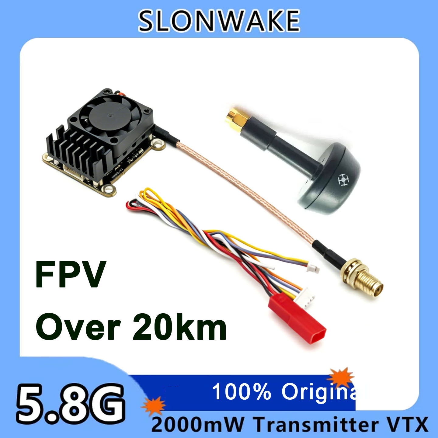 Drone Receiver - Nova atualização: Transmissor de Vídeo FPV