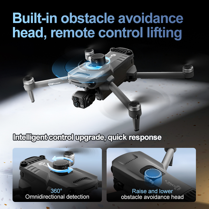 Drone RC Quadricóptero 8K com  - Drone Gimbal avaliação e preço