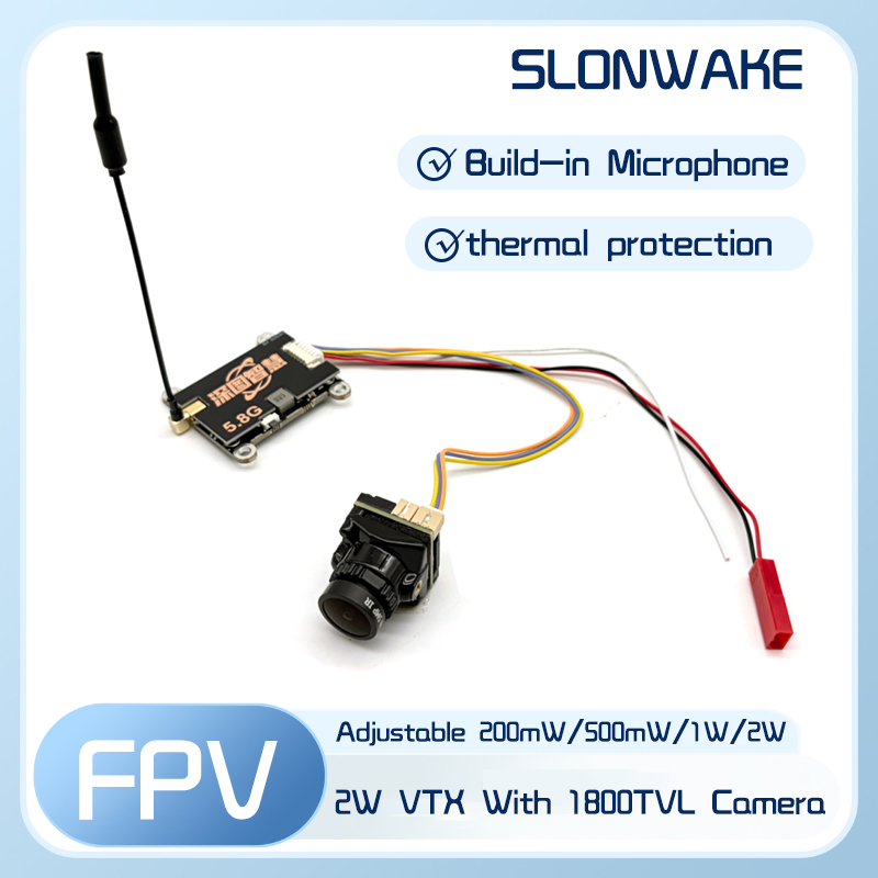 Transmissor VTX SLONWAKE 5.8G  - Drone Receiver avaliação e preço