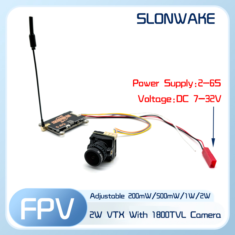 Transmissor VTX SLONWAKE 5.8G  - Drone Receiver avaliação e preço