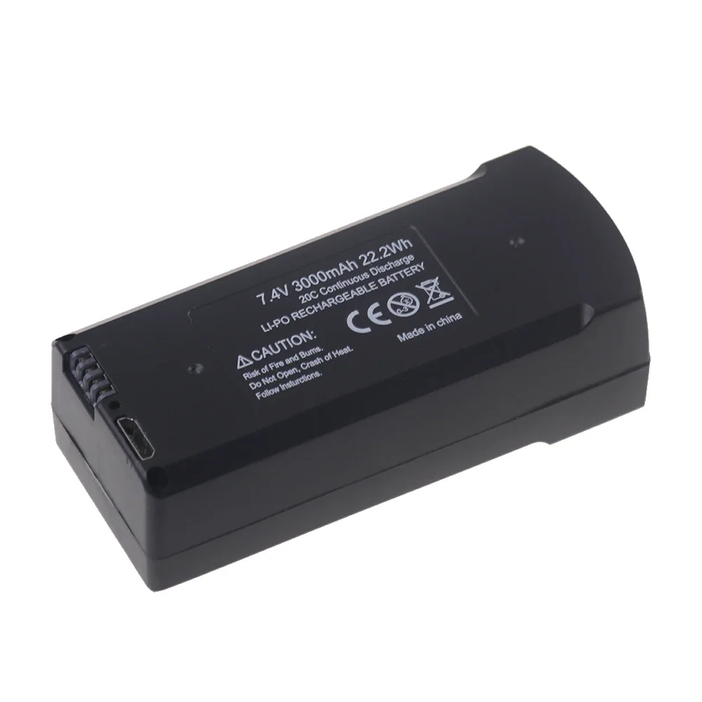 Bateria 7.4v 3000mah para Dron - Eachine Drone E58 avaliação e preço