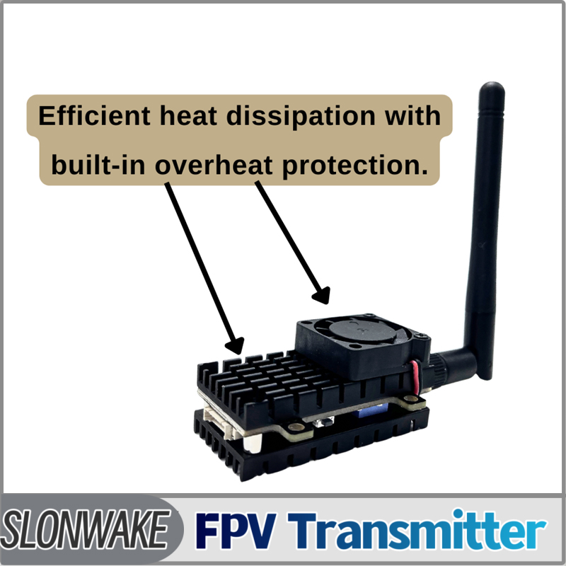 SLONWAKE 5.8G 3000mW Simulação - Drone Receiver avaliação e preço