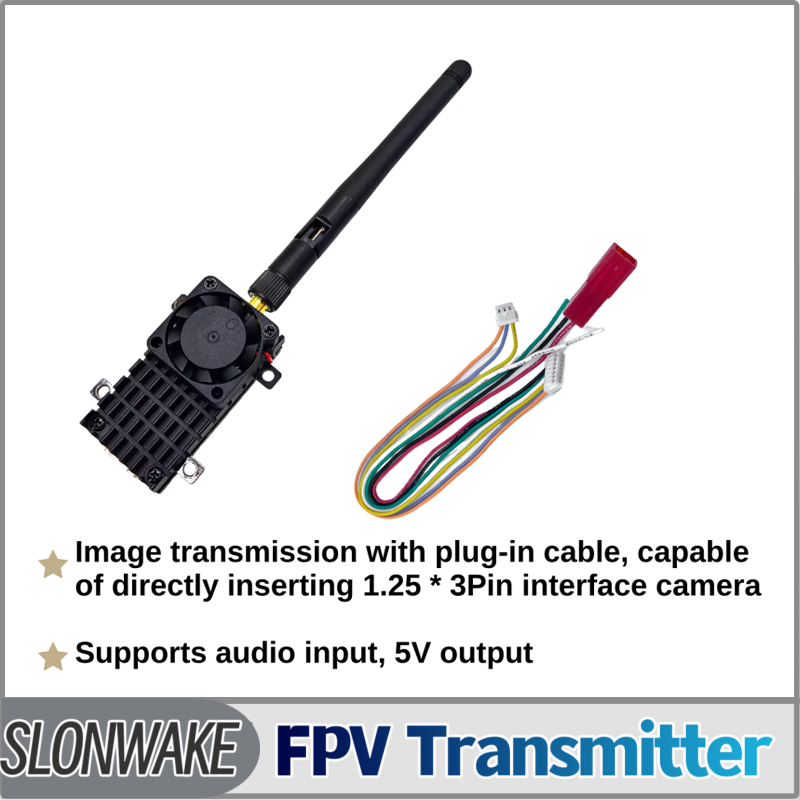 SLONWAKE 5.8G 3000mW Simulação - Drone Receiver avaliação e preço